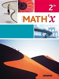Math'x 2de: programme 2010