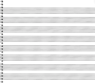 79. Spiral Book 8-stave: Passantino Manuscript Paper
