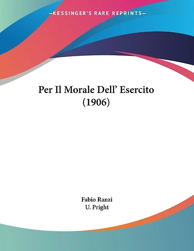 Per Il Morale Dell' Esercito (1906)