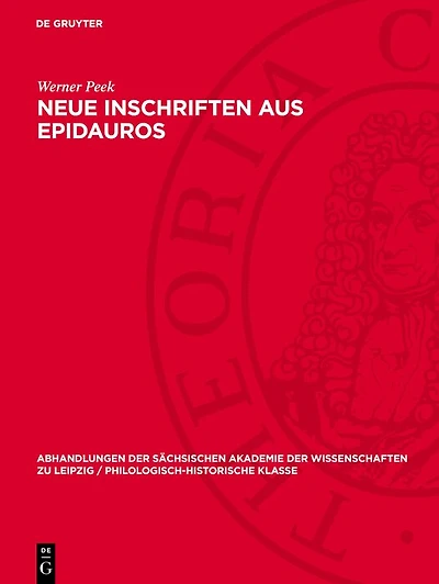 Neue Inschriften aus Epidauros