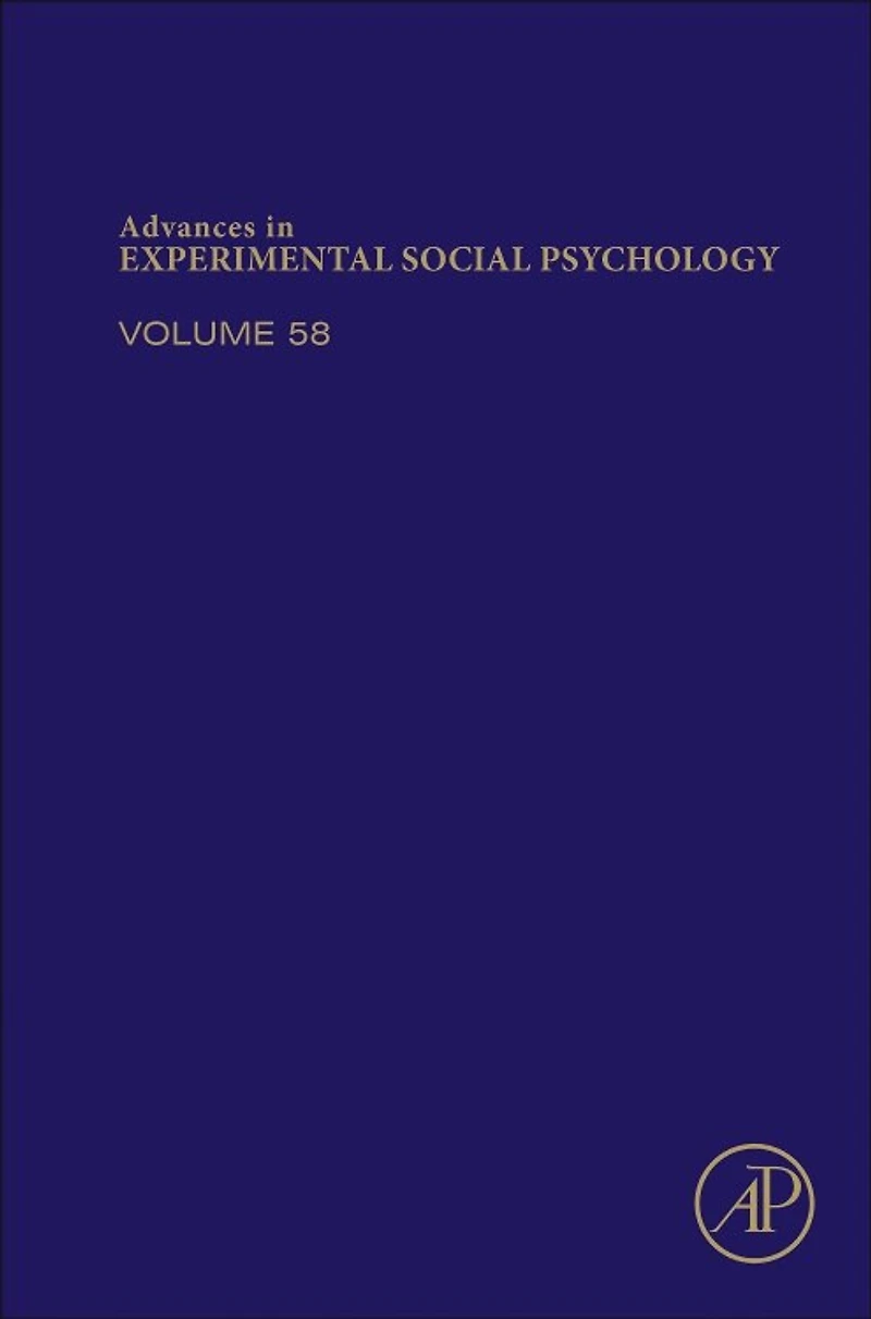 Advances Experimental Social Psychology