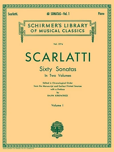 60 Sonatas - Volume 1: Schirmer Library of Classics Volume 1774 Piano Solo