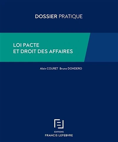 Loi Pacte et droit des affaires