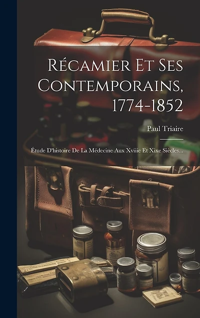 Récamier Et Ses Contemporains, 1774-1852: Étude D'histoire De La Médecine Aux Xviiie Et Xixe Siècles...