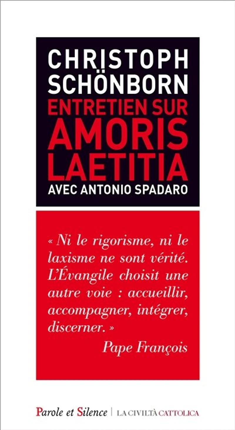 Entretien sur Amoris laetitia: avec Antonio Spadaro