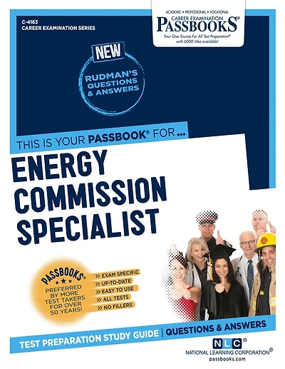 Energy Commission Specialist (C-4163): Passbooks Study Guide