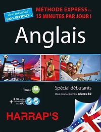 Harrap's Méthode express anglais 2 CD + livre