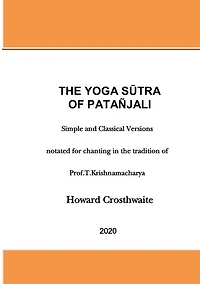 The Yoga Sutra of Patanjali: Notated for Chanting