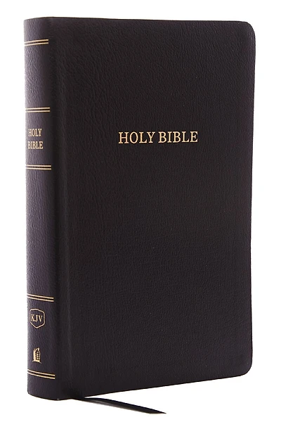 KJV, Personal Large Print Reference Bible, Vintage Series, Black Leathersoft, Red Letter, Comfort Print: Holy King James Version