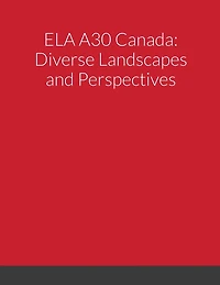 Ela A30: Canada Diverse Landscapes And Perspectives