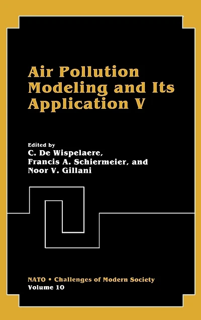 Air Pollution Modeling and Its Application V