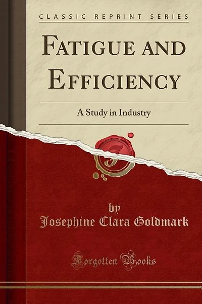 Fatigue and Efficiency: A Study in Industry (Classic Reprint)
