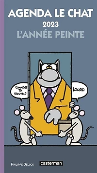 Agenda Le Chat 2023: l'année peinte