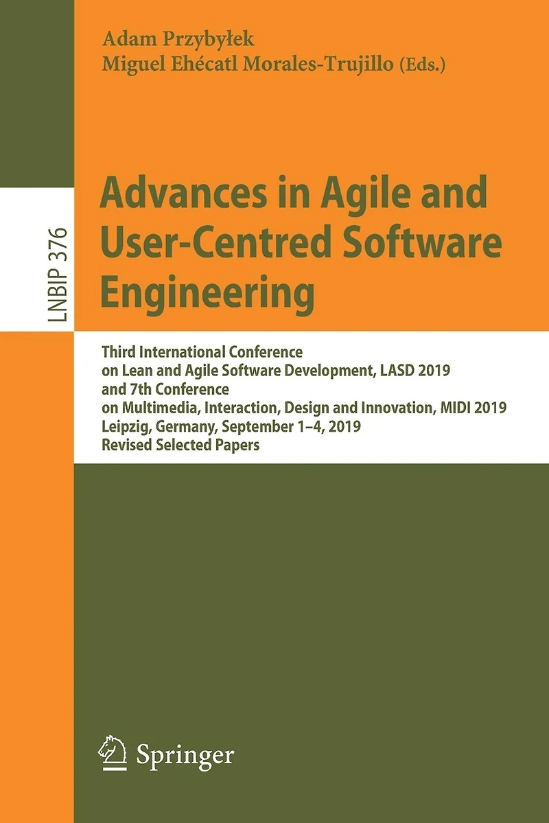 Advances Agile and User-Centred Software Engineering