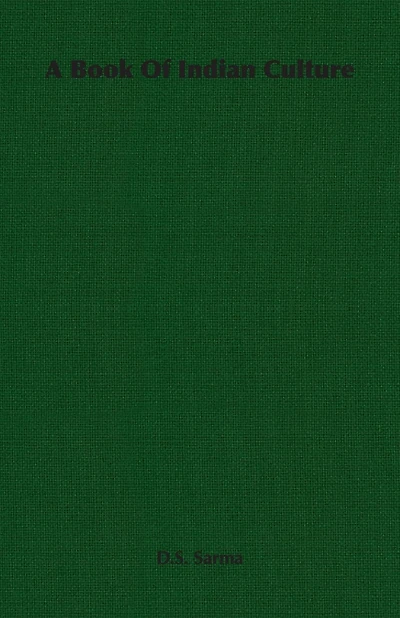 A Book Of Indian Culture