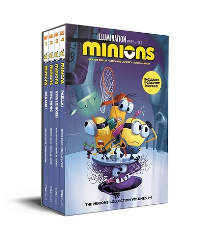 Minions Vol.1-4 Slipcase Set