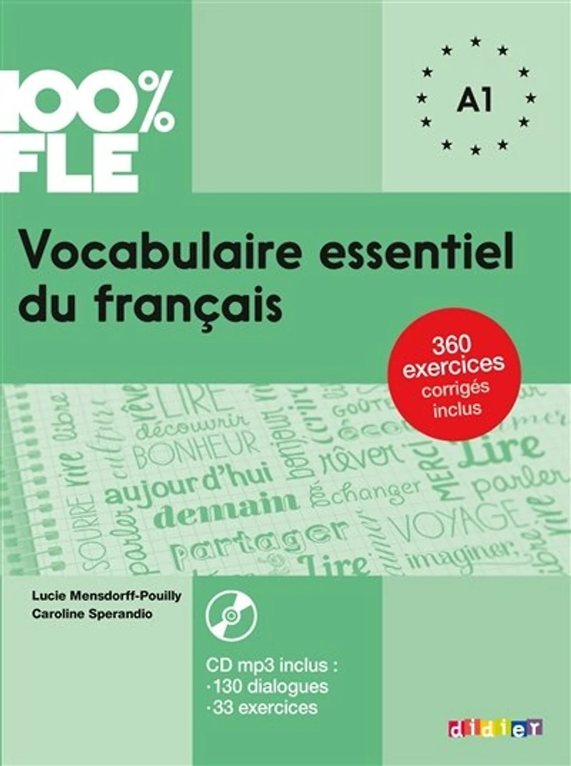 Vocabulaire essentiel du français A1: 33 leçons, 14 bilans
