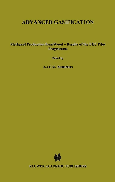 Advanced Gasification: Methanol Production from Wood - Results of the EEC Pilot Programme