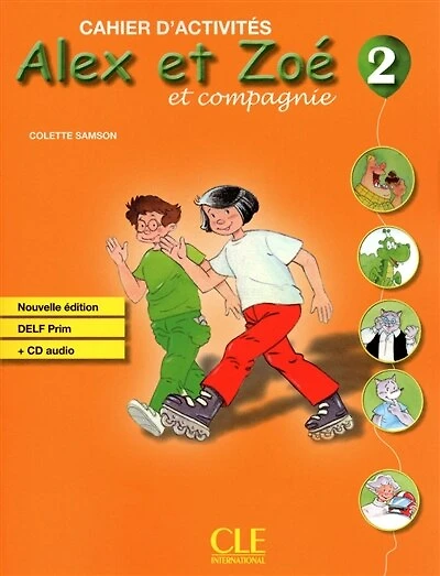 Alex & Zoe Et Cie Niv.2 -Cah.Act.+Cd-Ne