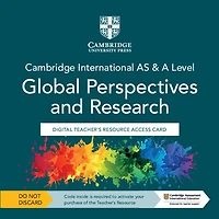 CAMBRIDGE INTERNATIONAL AS & A LEVEL GLOBAL PERSPECTIVES AND