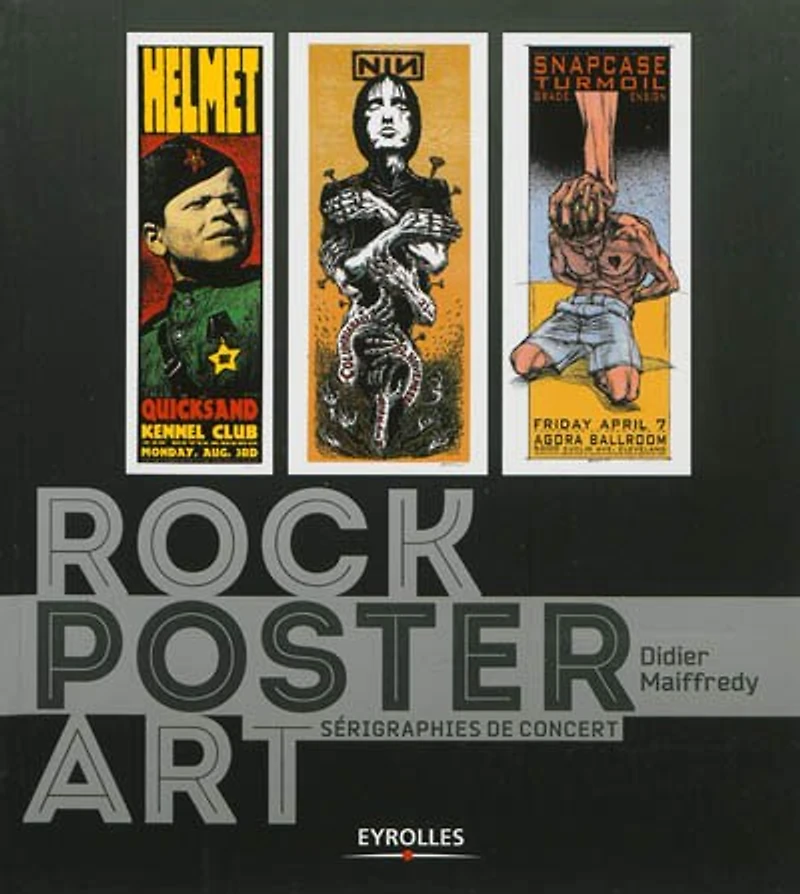 Rock poster art: sérigraphies de concerts