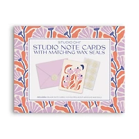 Keep Blossoming Studio Note Cards with Matching Wax Seals