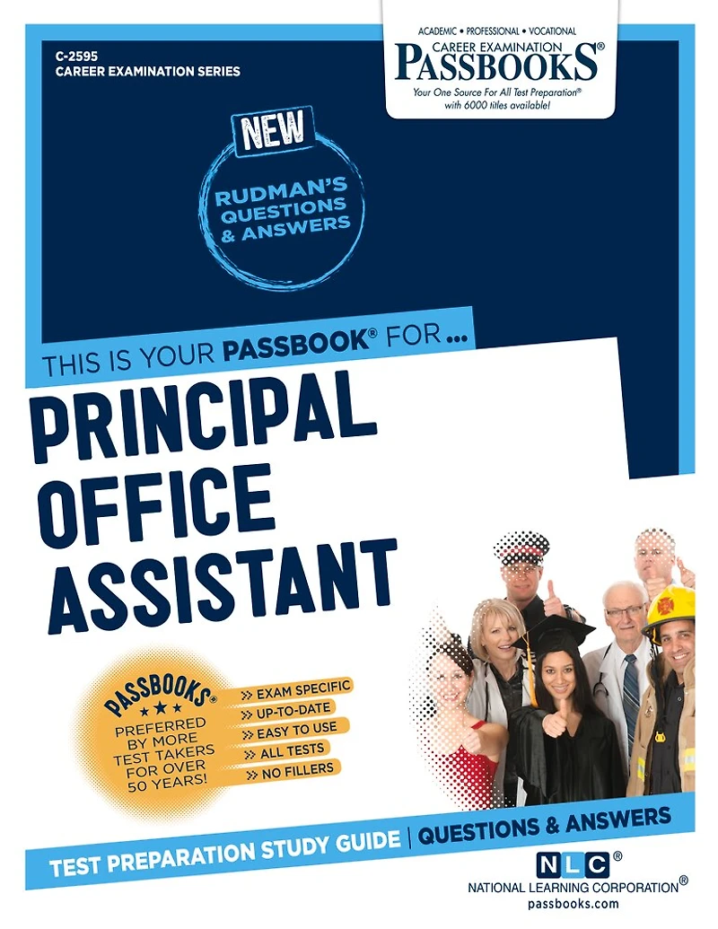Principal Office Assistant (C-2595): Passbooks Study Guide