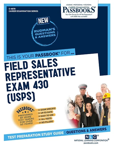 Field Sales Representative Exam 430 (USPS) (C-4878): Passbooks Study Guide