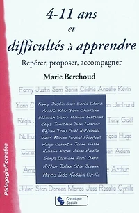 4-11 ans et difficultés à apprendre: repérer, proposer, accompagner