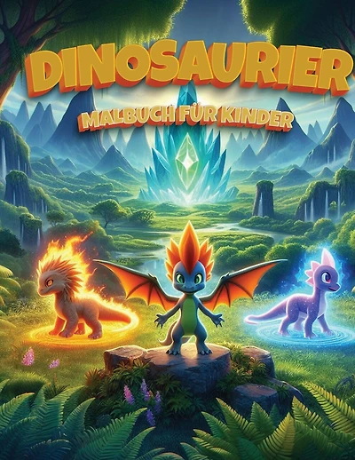 Dinosaurier - Malbuch für Jungen: Dinosaurier-Designs für Jungen und Mädchen