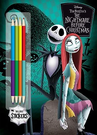 Disney Tim Burton's The Nightmare Before Christmas: With Big Crayons!
