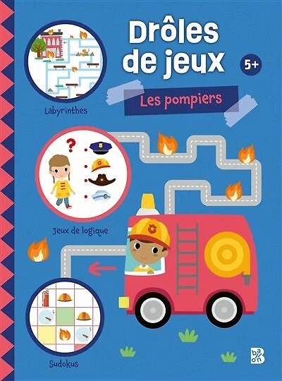 Les pompiers: drôles de jeux 5+
