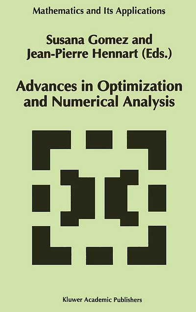Advances Optimization and Numerical Analysis