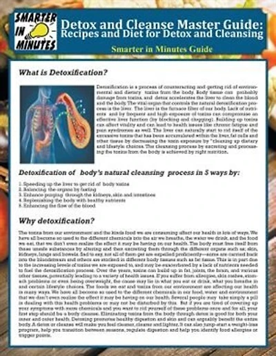 Detox and Cleanse Master Guide: Recipes and Diet for Detox and Cleansing