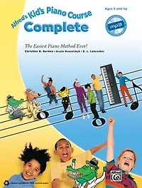 Alfred's Kid's Piano Course Complete: The Easiest Method Ever!, Book, Dvd And Online Video/audio