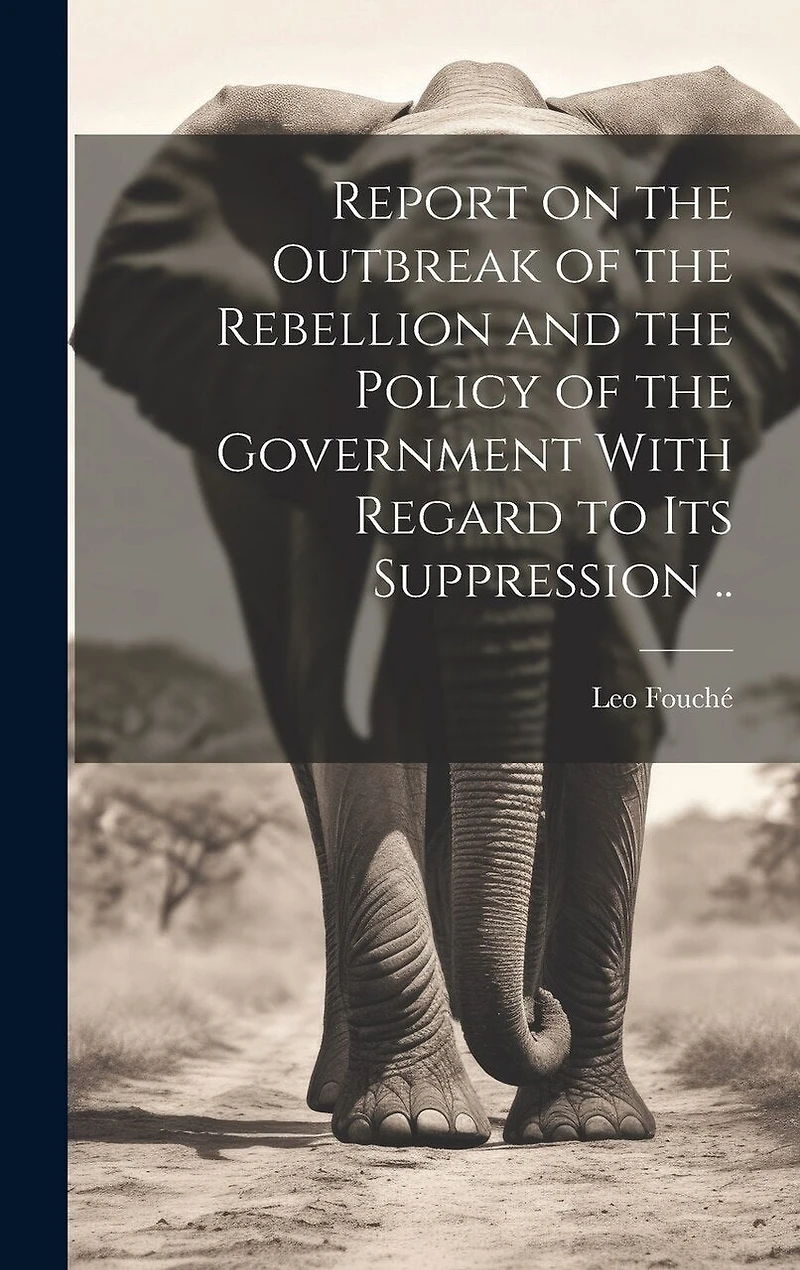 Report on the Outbreak of the Rebellion and the Policy of the Government With Regard to its Suppression ..