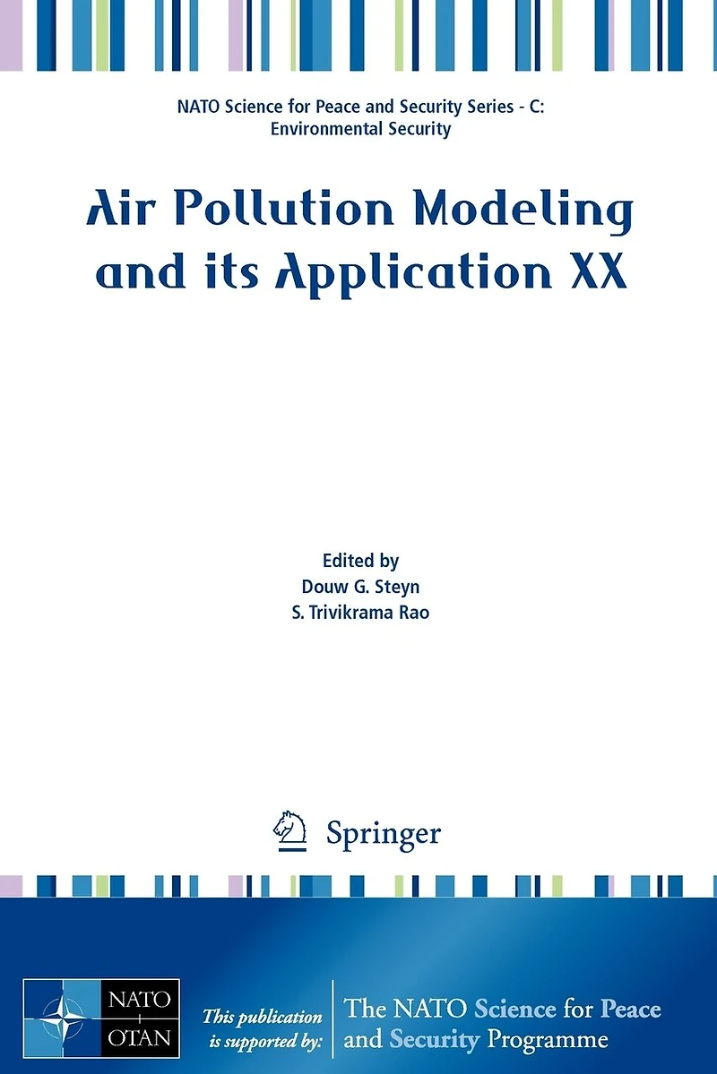 Air Pollution Modeling And Its Application Xx