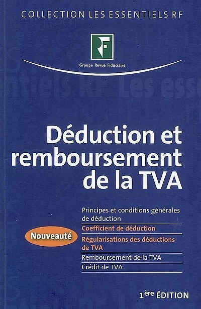 Déduction et remboursement de la TVA
