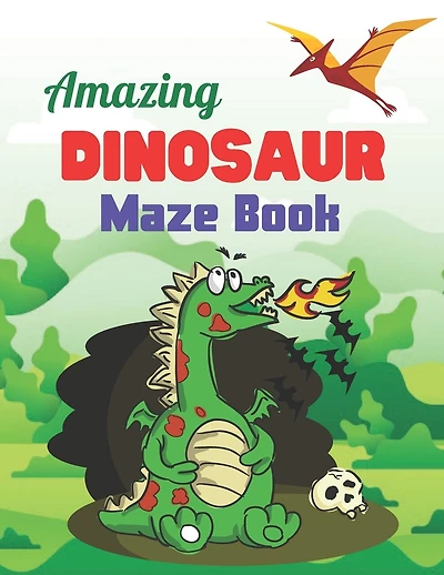 Amazing Dinosaur Maze Book: A Book Type Of Beautiful Brain games Gift