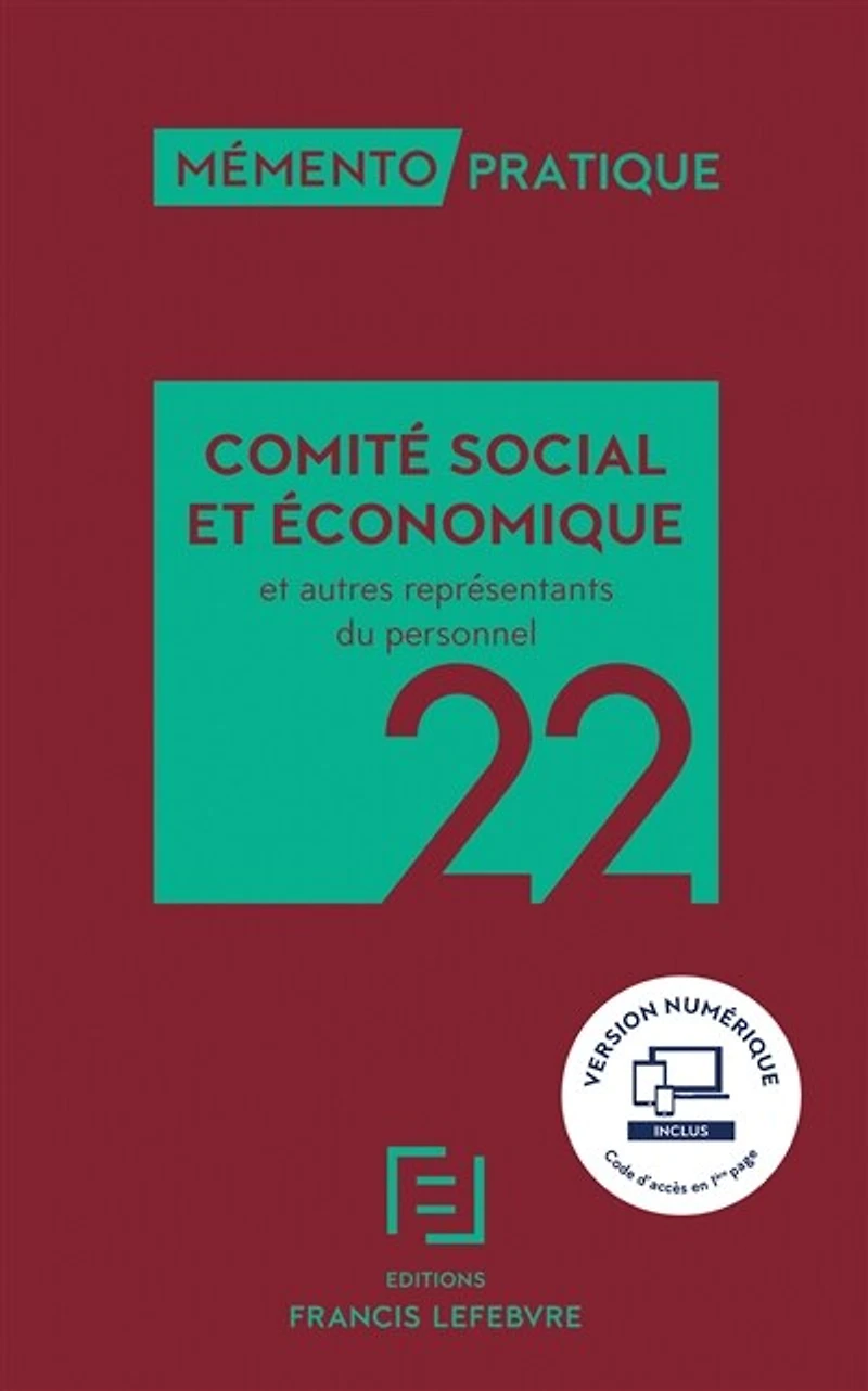 Comité social et économique autres représentants du personnel 2026-2027
