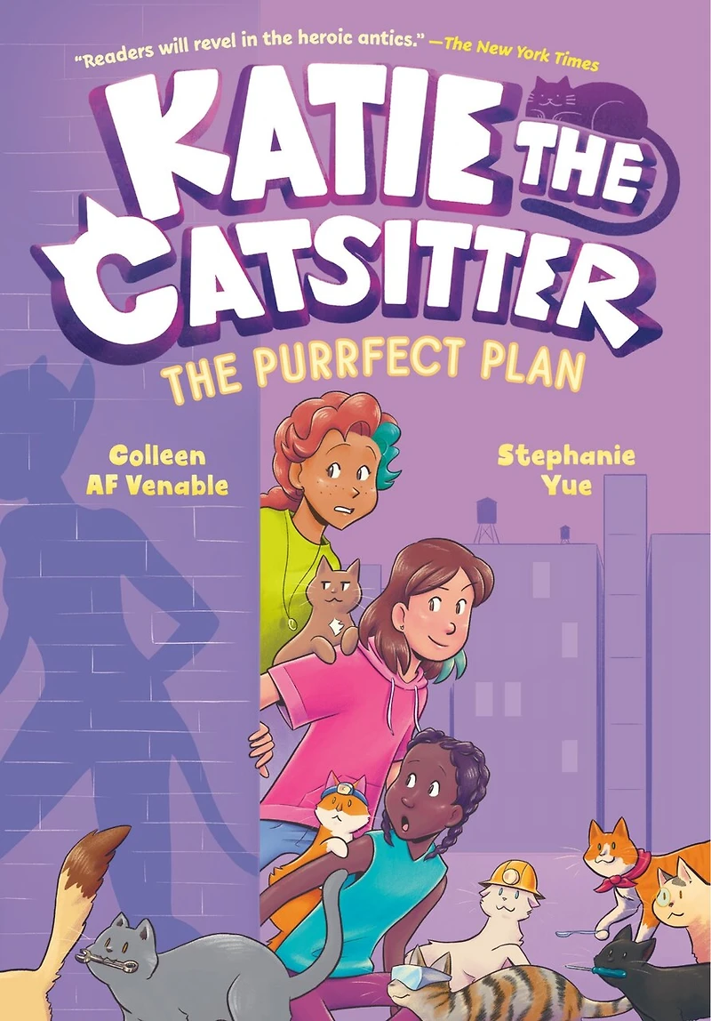 Katie The Catsitter 4: Purrfect Plan: (A Graphic Novel)