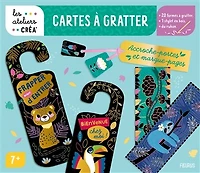 Accroche-portes et marque-pages: cartes à gratter