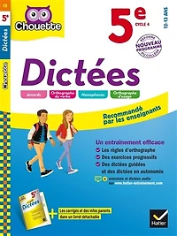 Dictées 5e, 12-13 ans: conforme au programme