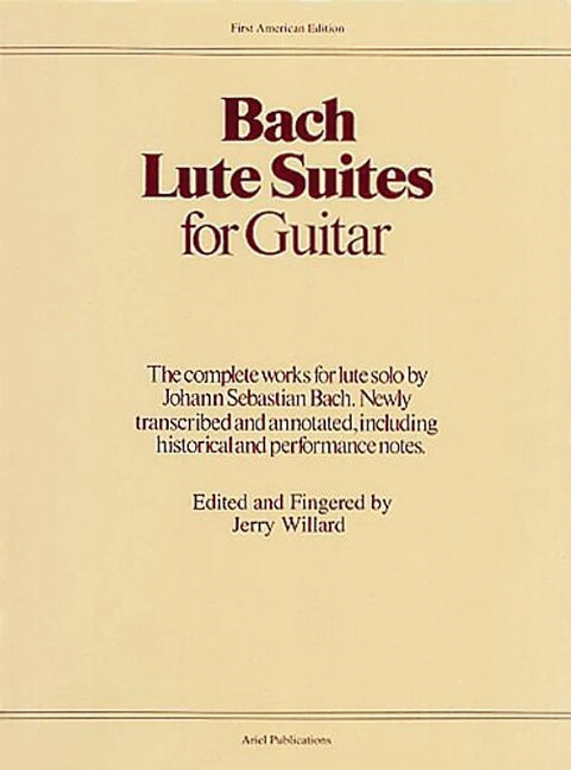 Lute Suites for Guitar