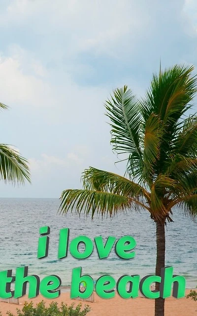 I love the beach Drawing Journal: I love the beach Drawing Journal