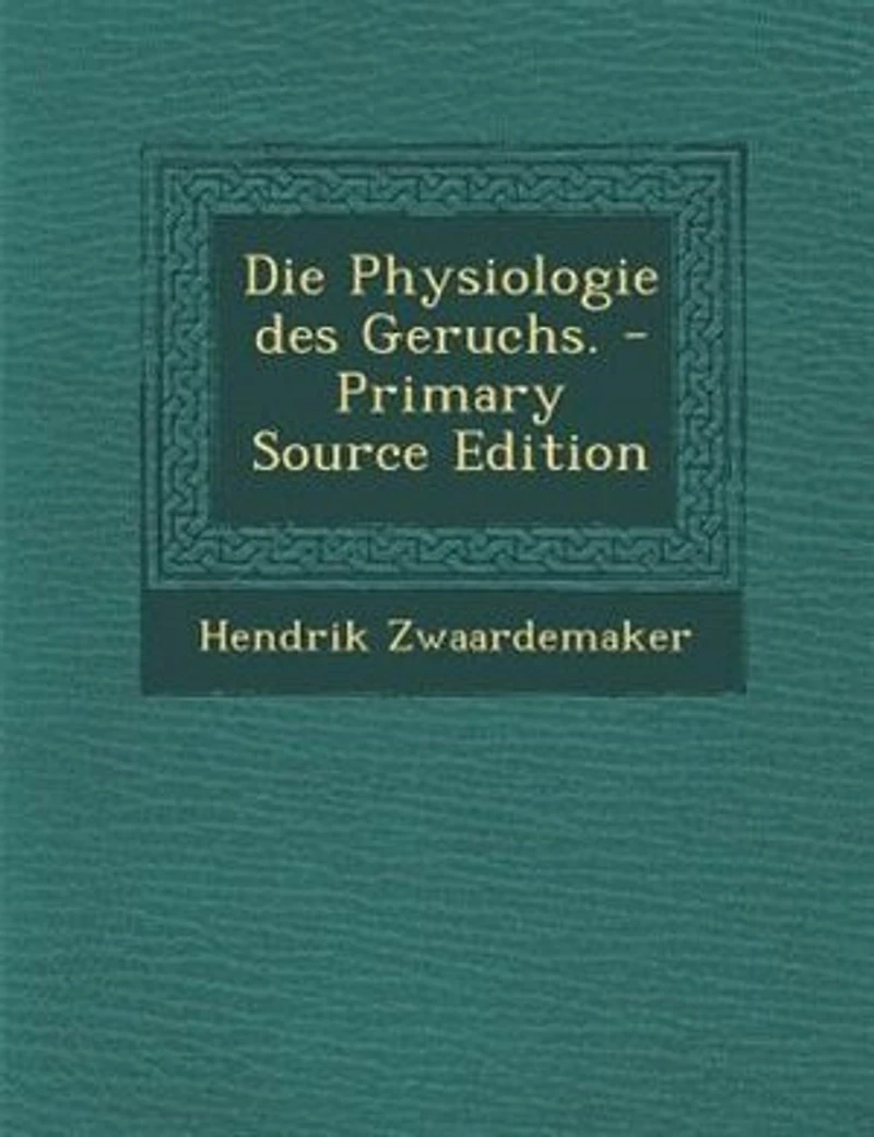 Die Physiologie des Geruchs.