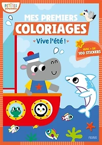 Vive l'été !: mes premiers coloriages