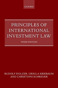 Principles of International Investment Law