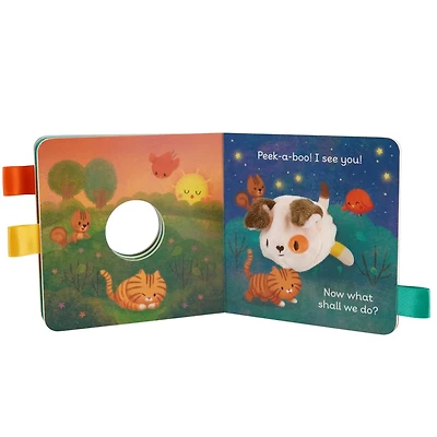 Cuddle Puppy Crinkle Puppet Book