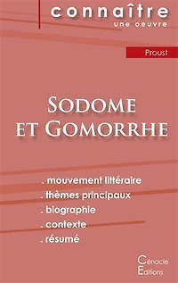 Fiche de lecture Sodome et Gomorrhe de Marcel Proust (Analyse littéraire de référence et résumé complet)